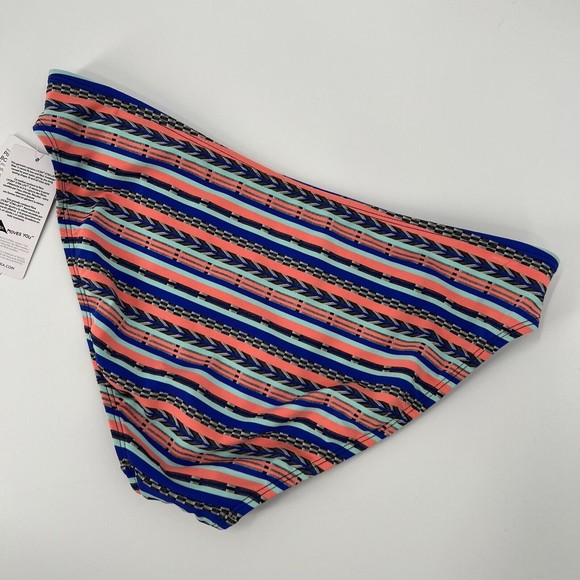 Athleta Bottom Womens Large Pipeline Loop Cruise Beach Resort Swim UPF Low Rise - Picture 11 of 16